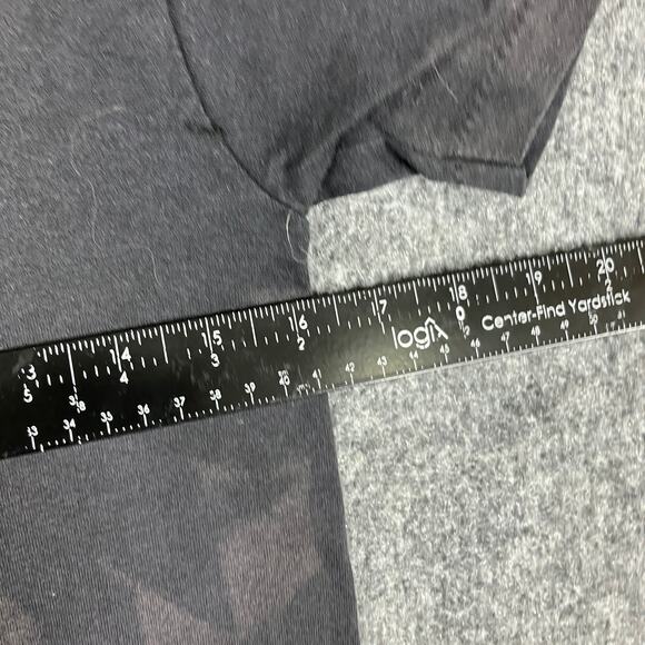 Oneita T-Shirt Mens Size S Black Towne Meadows Timberwolves Wolf Graphic Tee - Picture 8 of 9